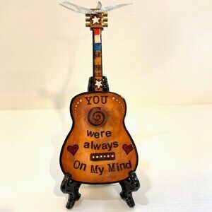 Willie Nelson Guitar Ornament
